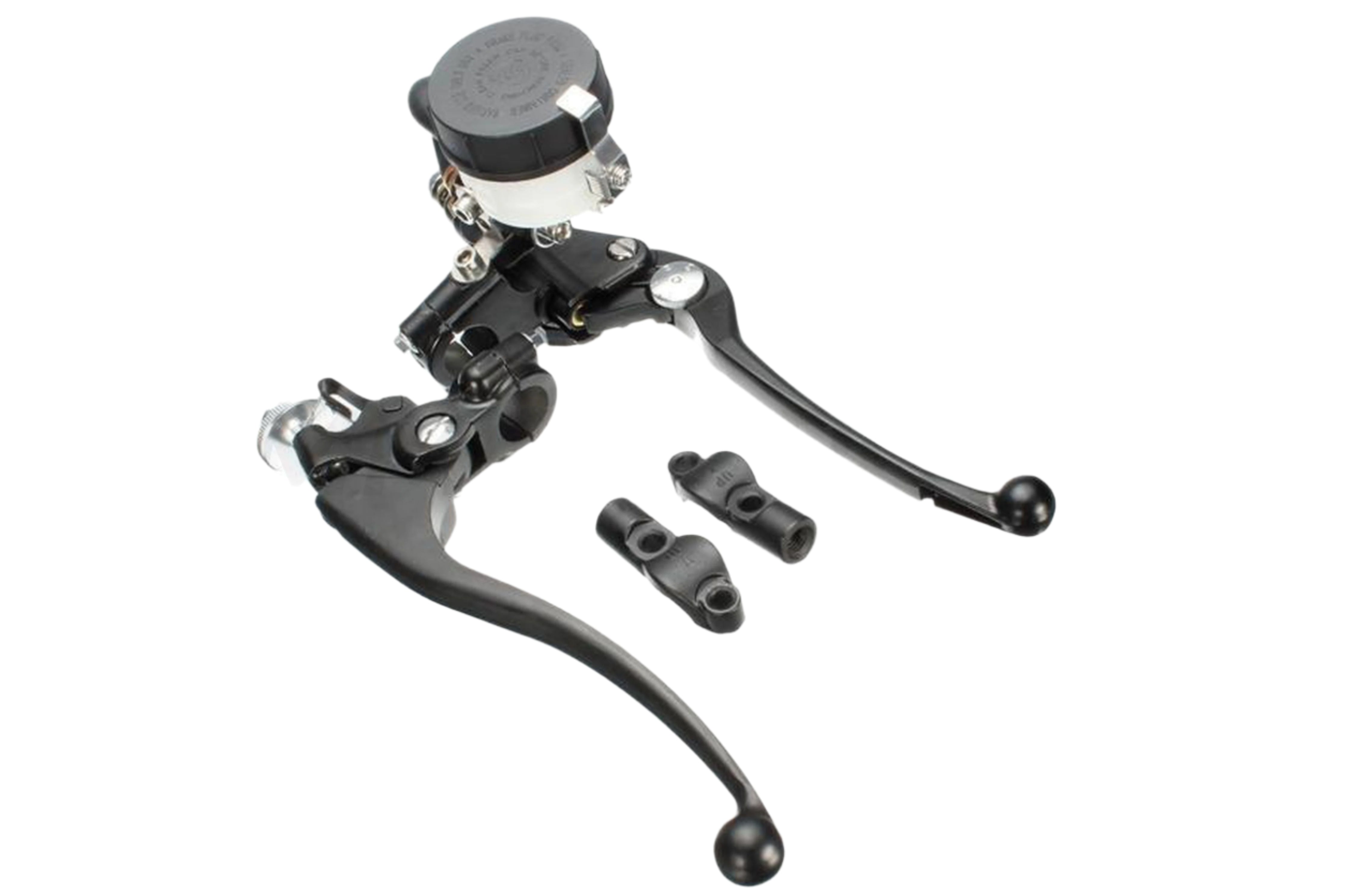 22mm Motorcycle Hydraulic Brake Master Cylinder & Clutch Lever Set - 7/8" Bars