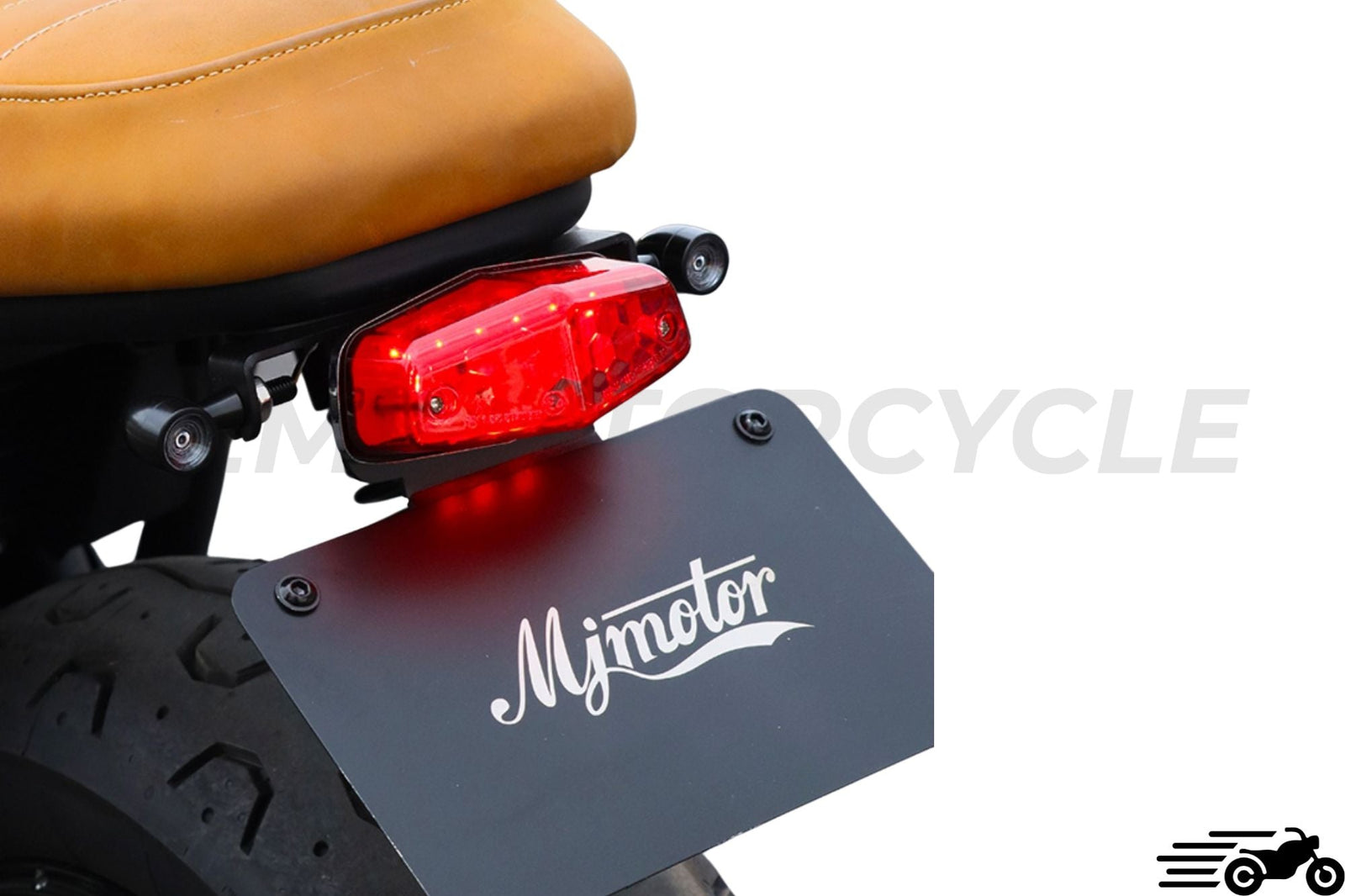 Brixton Cromwell 1200 rear light kit with plate holder