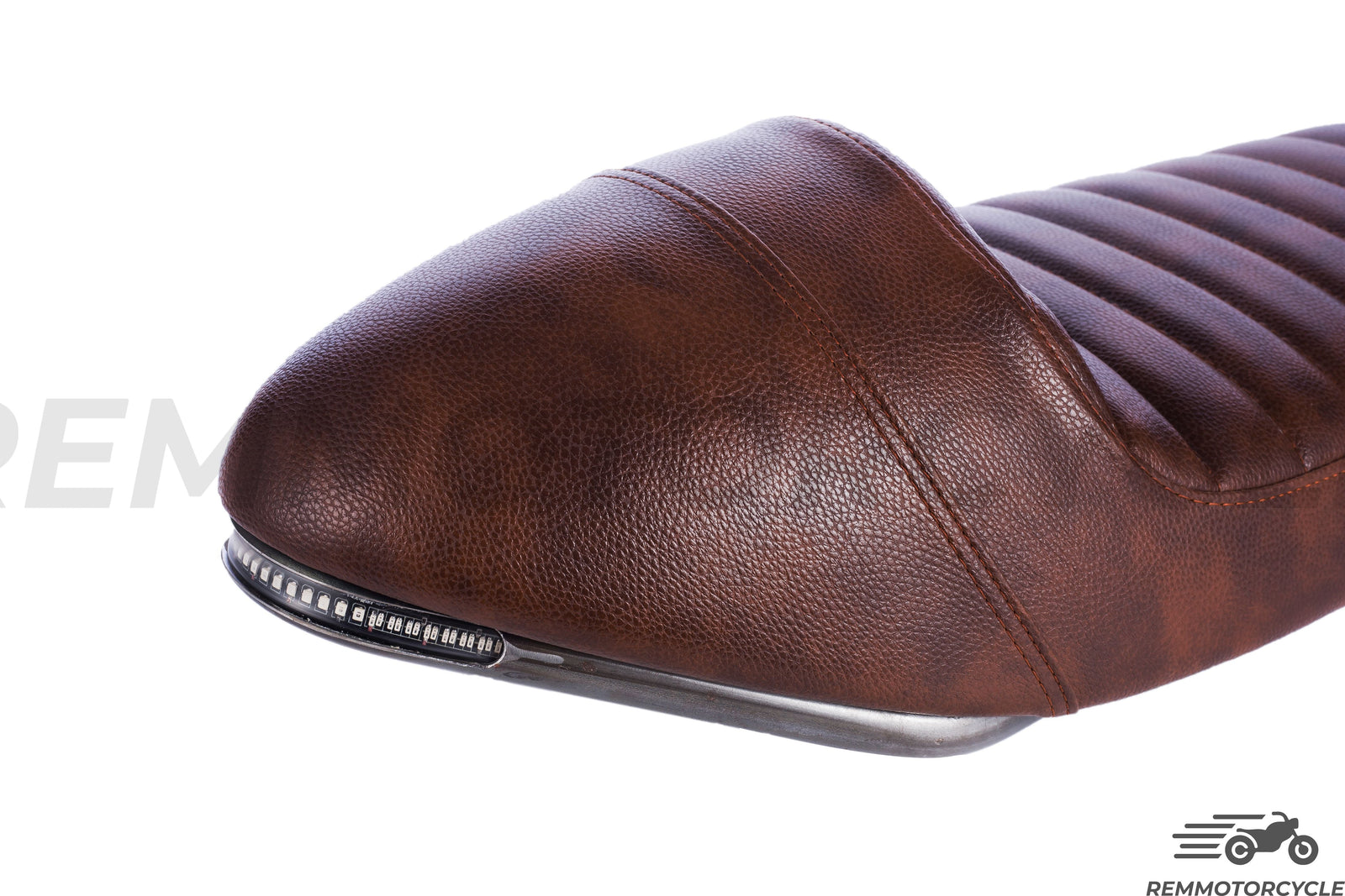 Seat Racing 2 with LED belt buckle brown