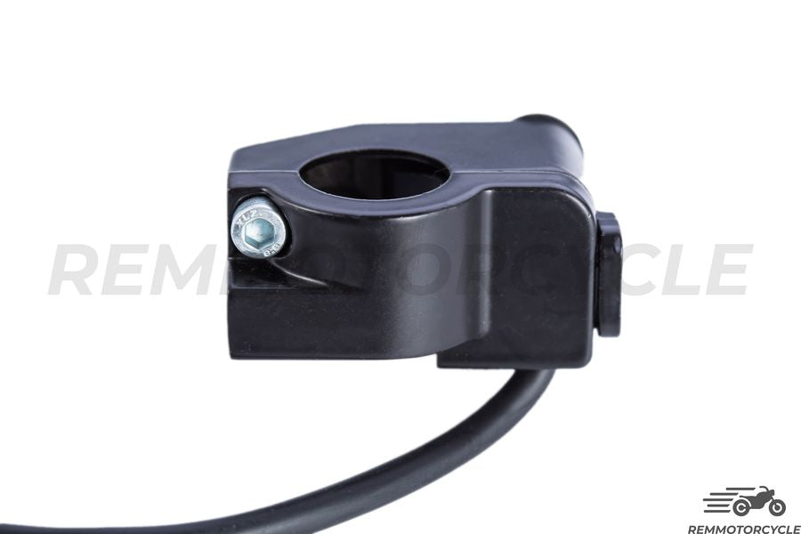 Universal Motorcycle Switch for Lights, Turn Signals, and Horn in Black
