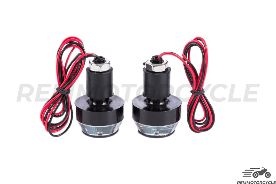Pair of flashers Caps Handlebar Bubbles