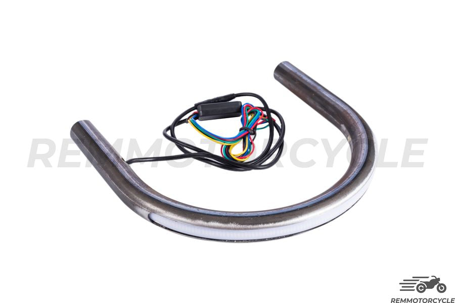 Boucle arriere moto LED Clignotants Séquentiels