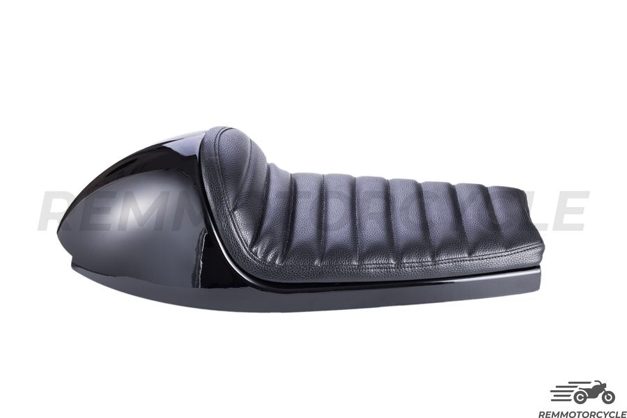 Black seat Cover Black with integrated LED Long U frame