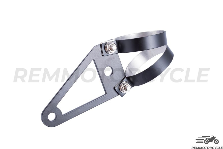 Front Headlight Bracket 25 to 65 mm Black