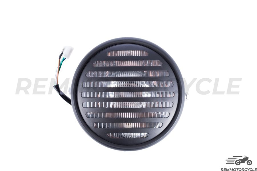 Headlight 6.96 in (17.7 cm) GRID Black
