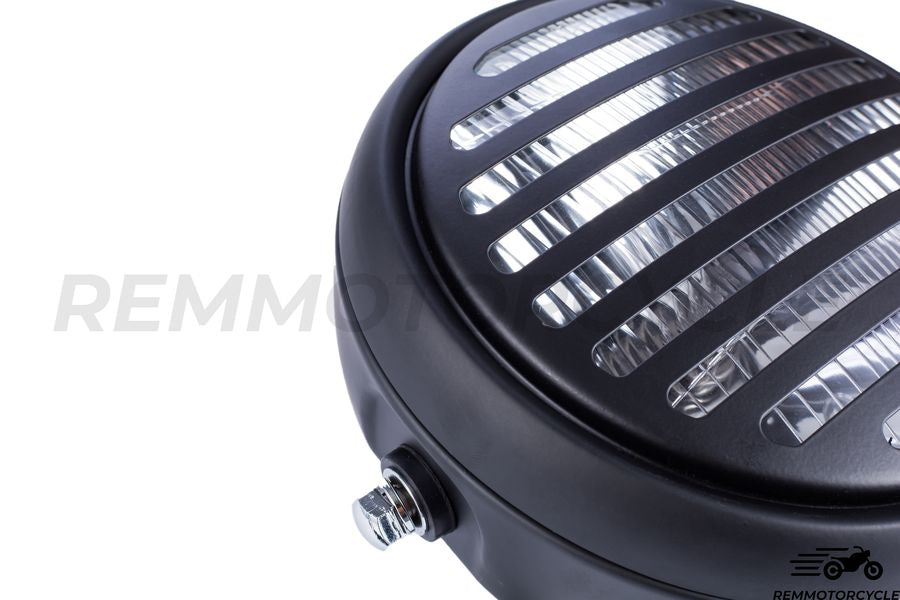 Headlight 6.96 in (17.7 cm) GRID Black