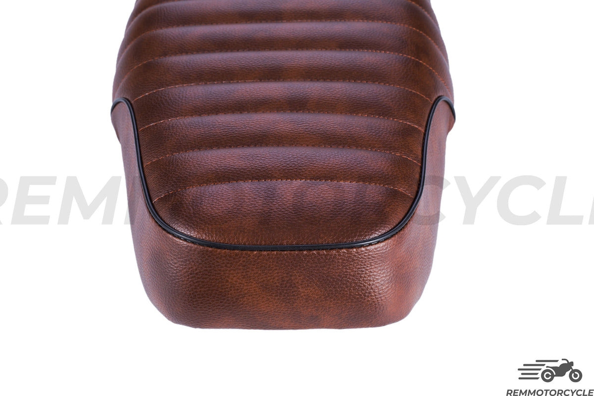 Scrambler tandem seat brown