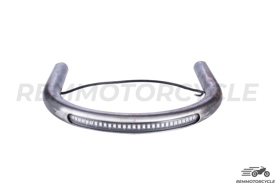 U frame back motorcycle LED strip with Integrated flat and Rebuilt Dia. 0.86 in (22 mm)