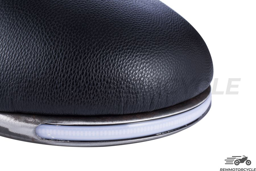 Seat Black Racing + U frame scrolling LED flashing