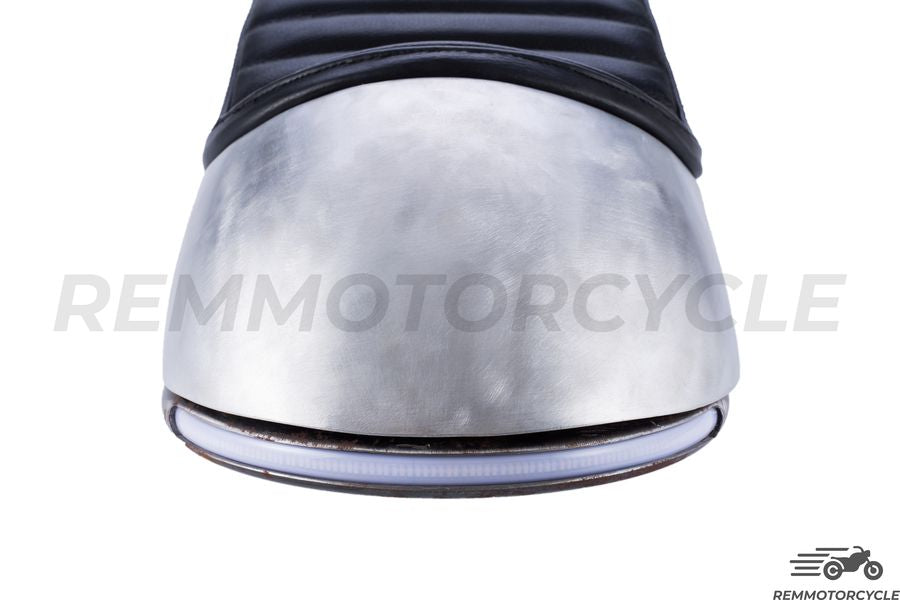 Custom Aluminum Saddle with LED Flashing Loop