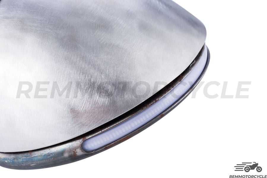 Custom Aluminum Saddle with LED Flashing Loop