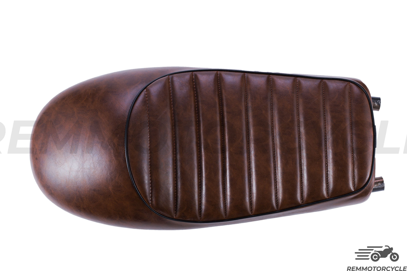 Racing seat brown + long flat buckle + LED