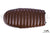 Seat brown scrambler motorcycle with rear U frame and LED motorcycle lights