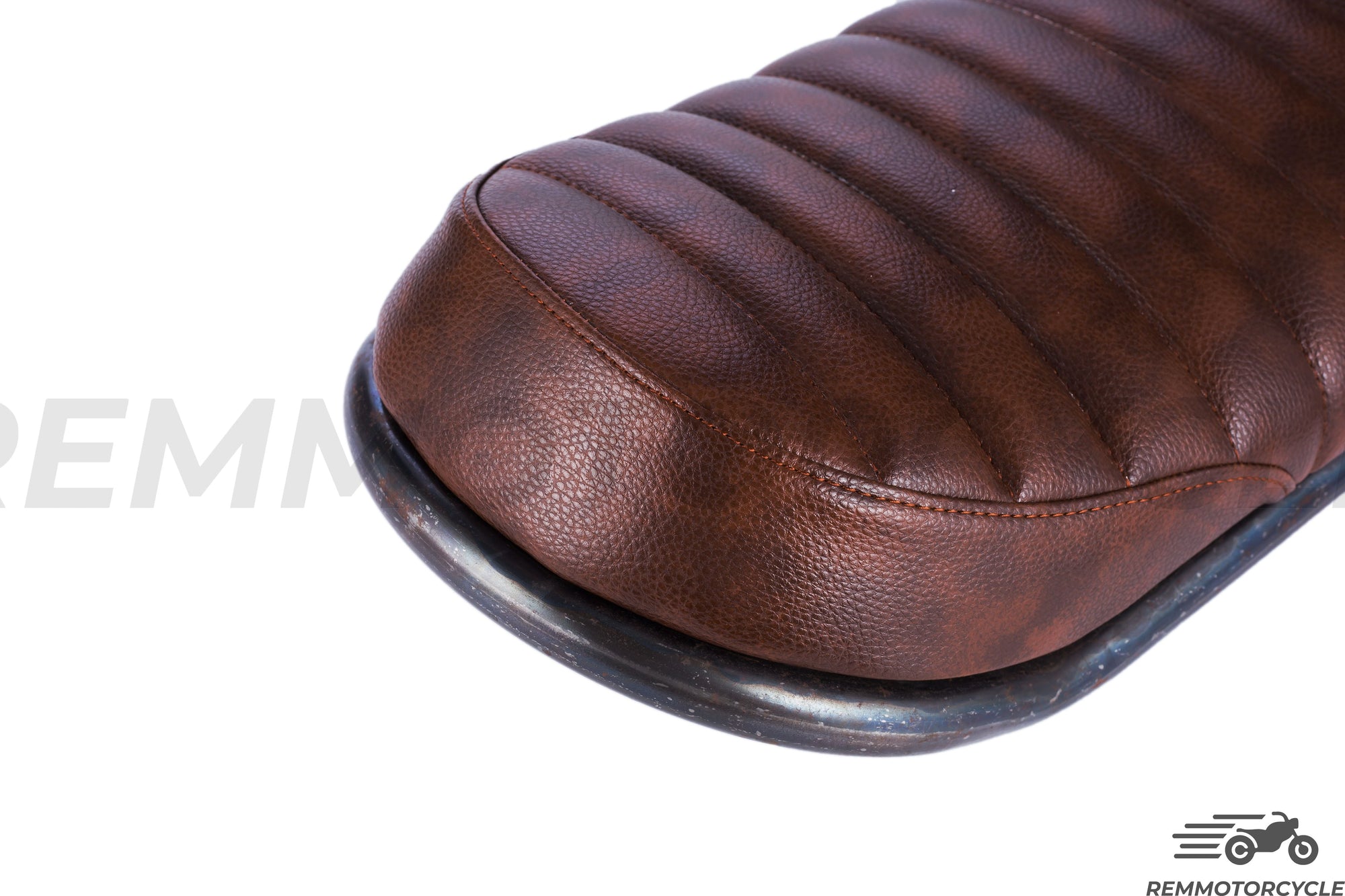 Seat brown type 2 raised metal bottom 19.68 in or 23.62 in (50 or 60 cm) with buckle With or Without LED