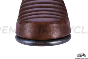 Seat brown type 2 raised metal bottom 19.68 in or 23.62 in (50 or 60 cm) with buckle With or Without LED