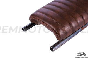 Asiento marrón tipo 2 fondo metálico elevado 50 o 60 cm con hebilla Con o sin LED