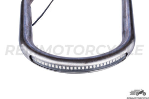 Motorcycle Rear Frame with Integrated LED Strip