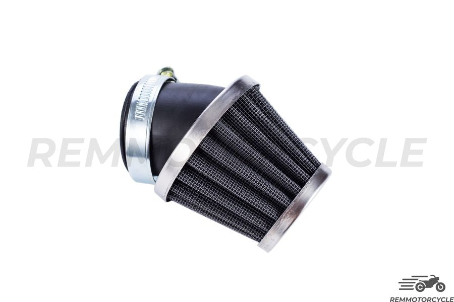 Motorcycle Air filter short model 1.1" to 1.97" angled 45° or 90