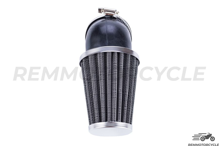 Motorcycle Air Filter Long 1.3"-1.9" straight, angled 45° or 90°