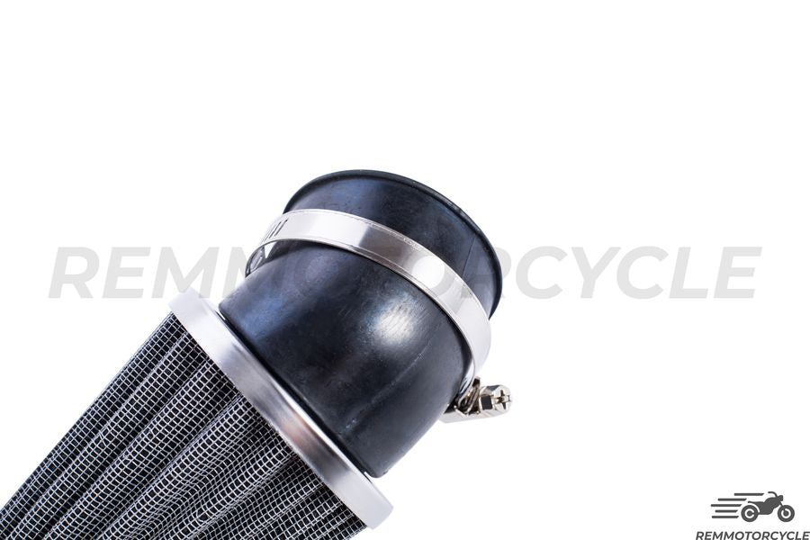 Motorcycle Air Filter Long 1.3"-1.9" straight, angled 45° or 90°