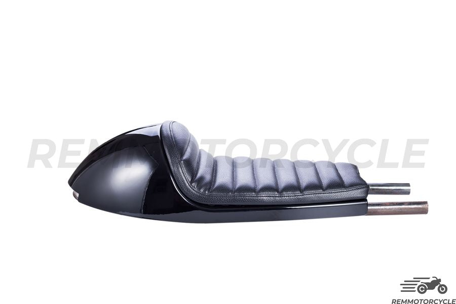 Black seat Cover Black with integrated LED Long U frame