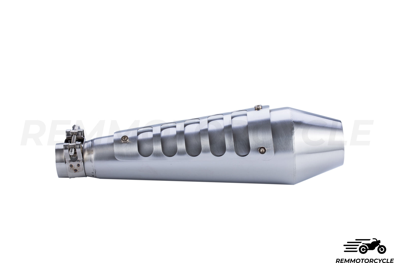 Exhaust brushed INOX or Black