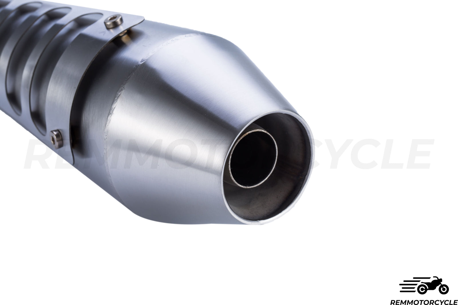 Exhaust brushed INOX or Black