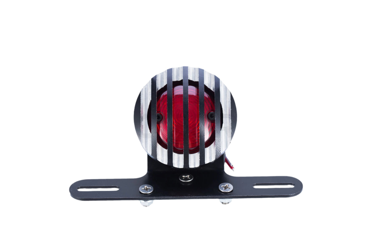 Tail Light Grille 2 CNC Silver/Black