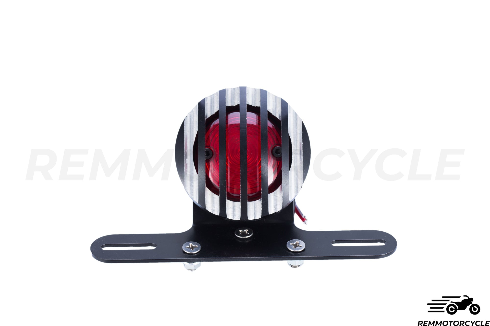 Tail Light Grille 2 CNC Silver/Black