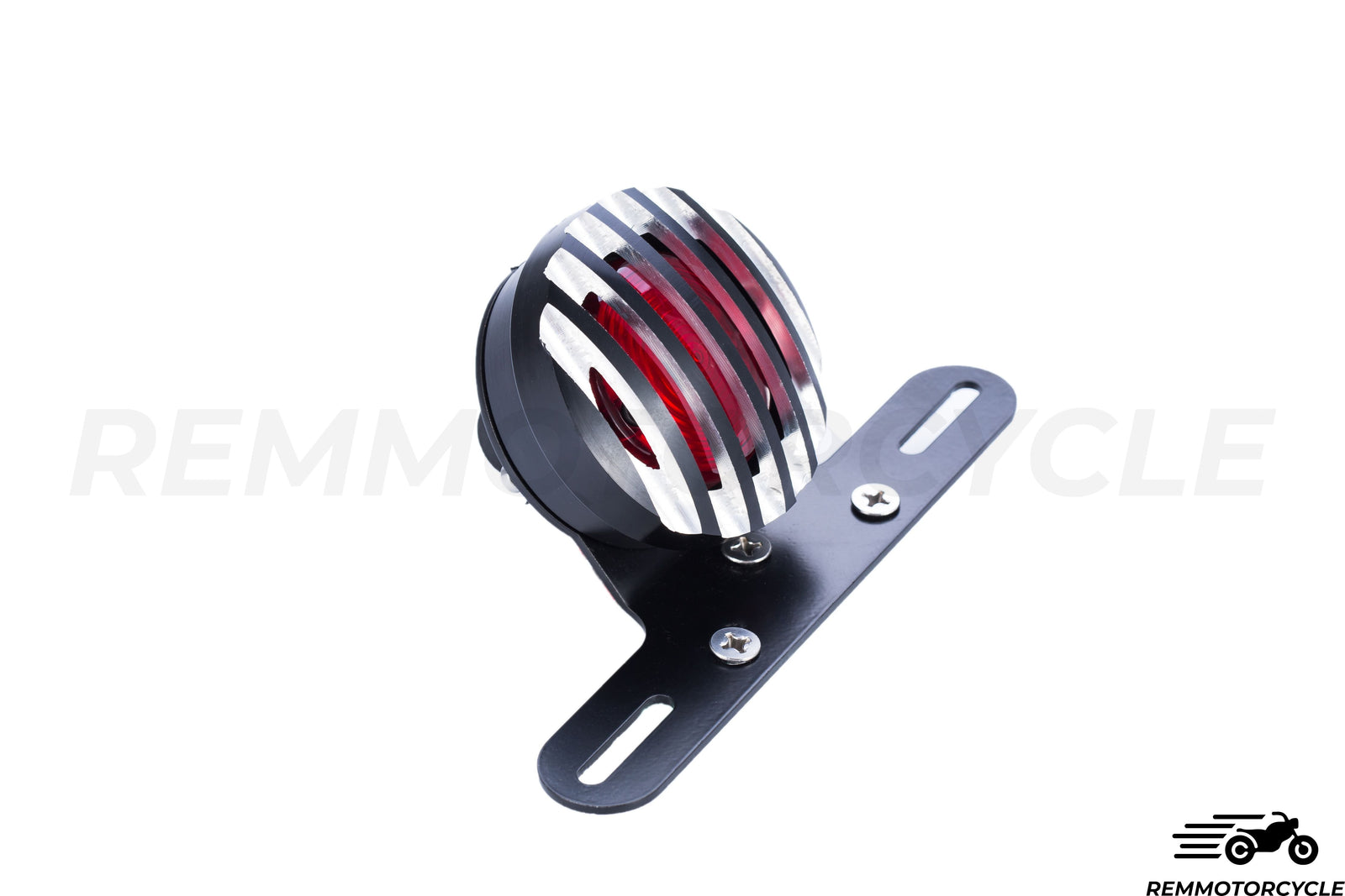 Tail Light Grille 2 CNC Silver/Black