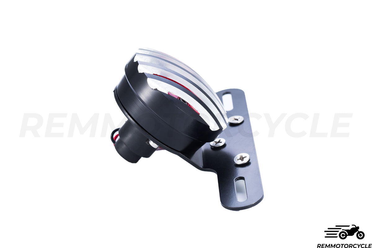 Tail Light Grille 2 CNC Silver/Black