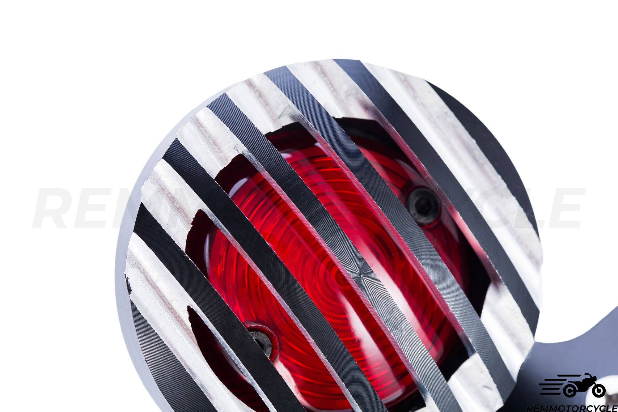Tail Light Grille 2 CNC Silver/Black
