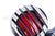 Tail Light Grille 2 CNC Silver/Black
