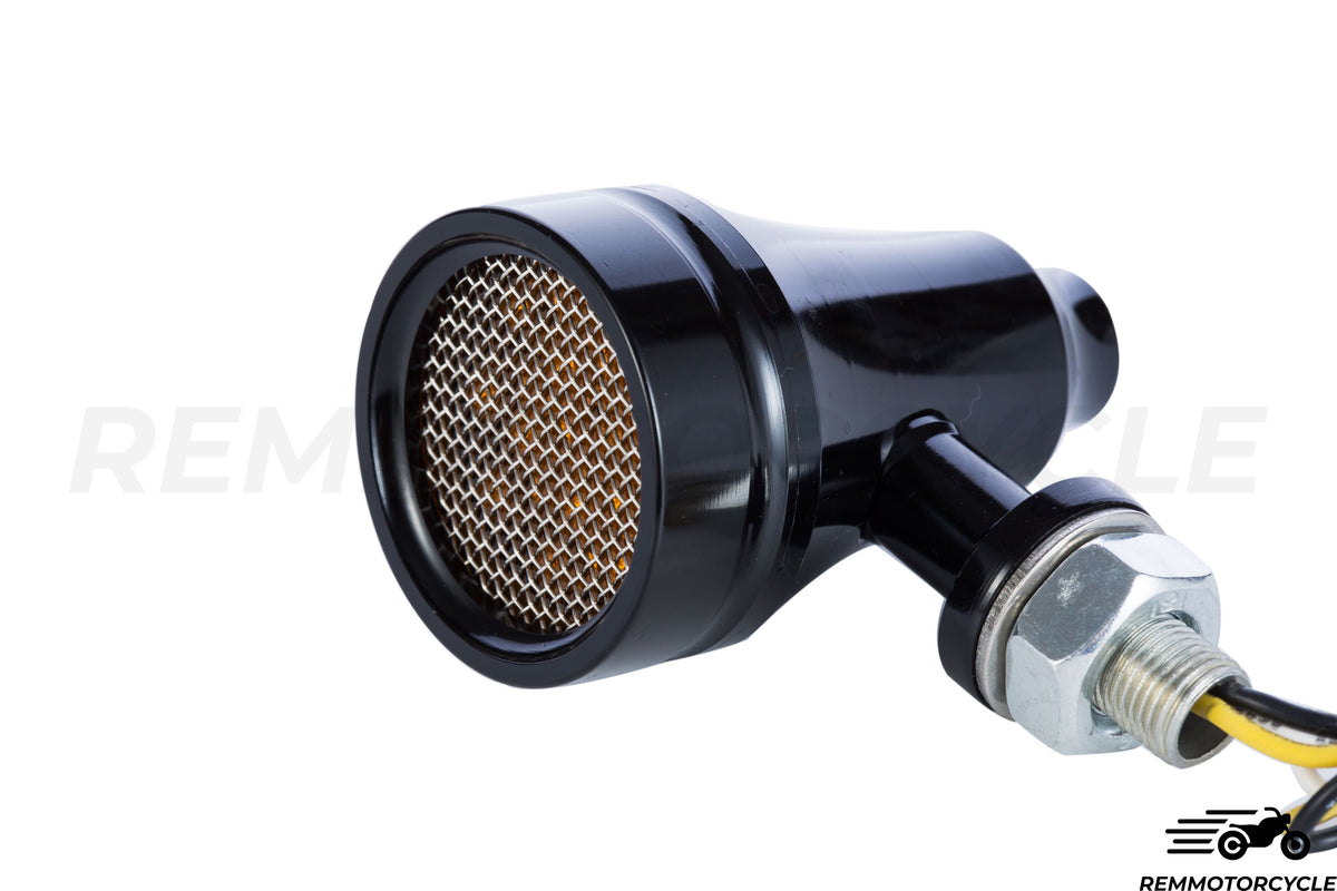 Pair of CNC Indicators Grid Black, Chrome or brass