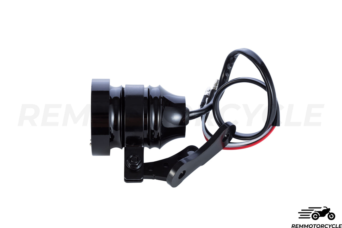 Taillight LED Aluminum Grid Black