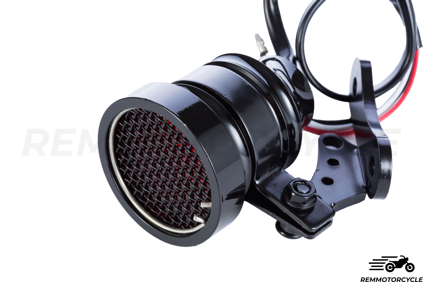 Taillight LED Aluminum Grid Black