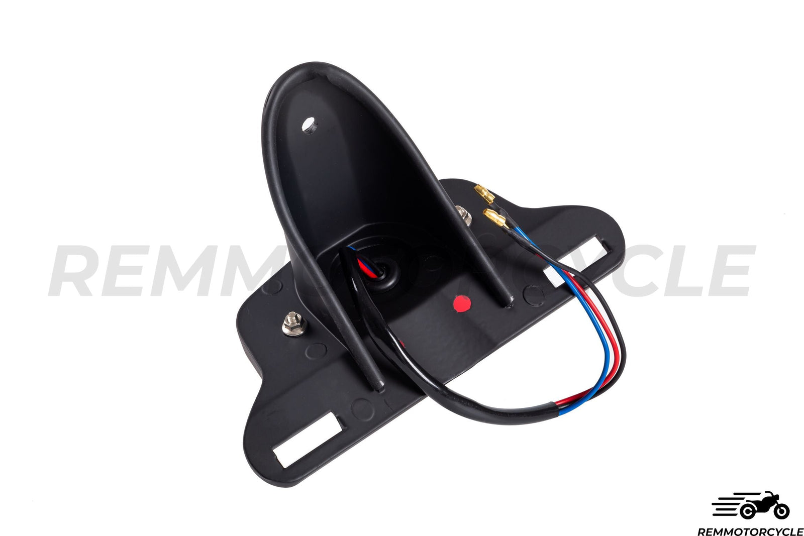 Rear light Bratstyle Black Red Approved