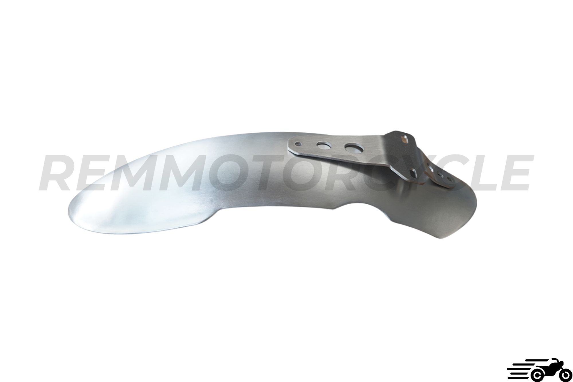Scrambler Motorcycle aluminium fender with bracket