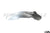 Scrambler Motorcycle aluminium fender with bracket