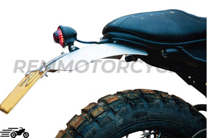 Mudguard rear Scrambler in Aluminium