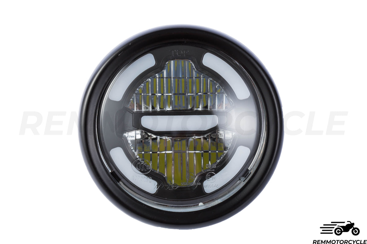 6.5 Front light LED Chrome, Black