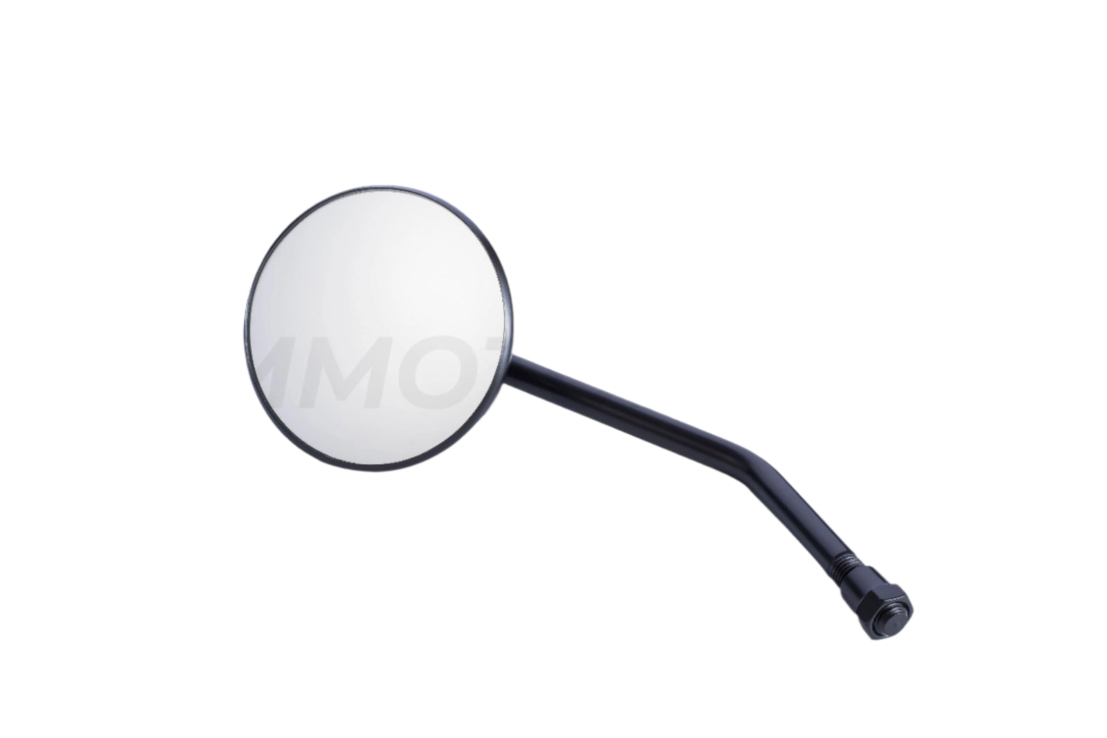 Mirror Round Retro Classic Silver or Black 8 or 10 mm