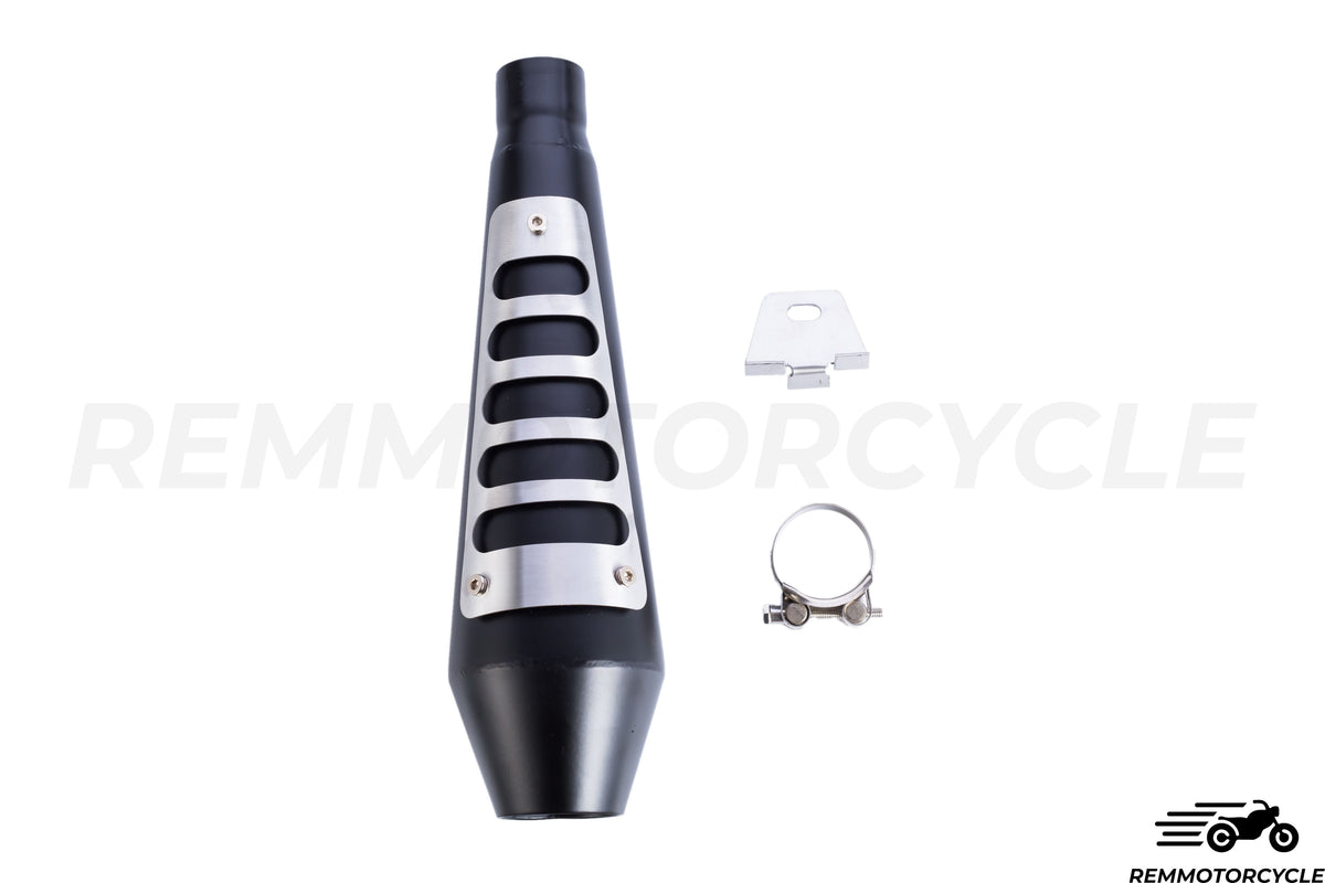 Exhaust brushed INOX or Black