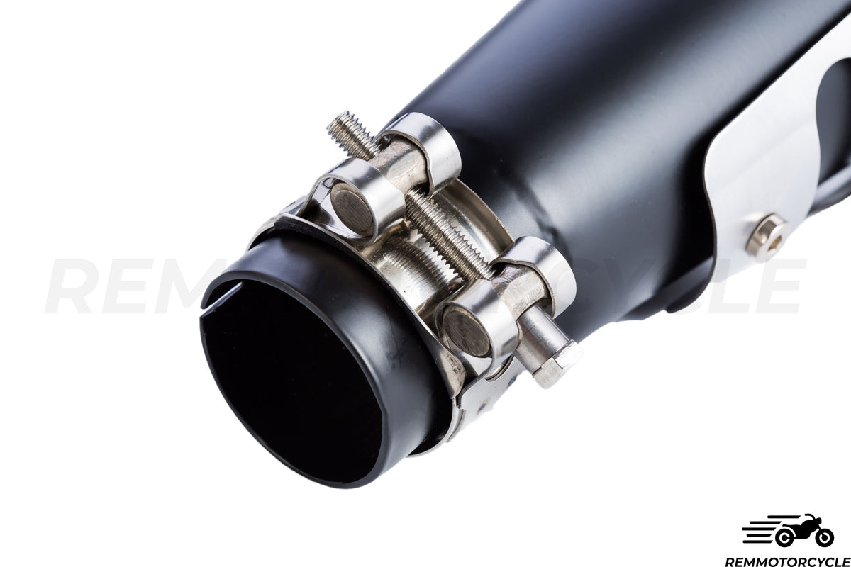 Exhaust brushed INOX or Black
