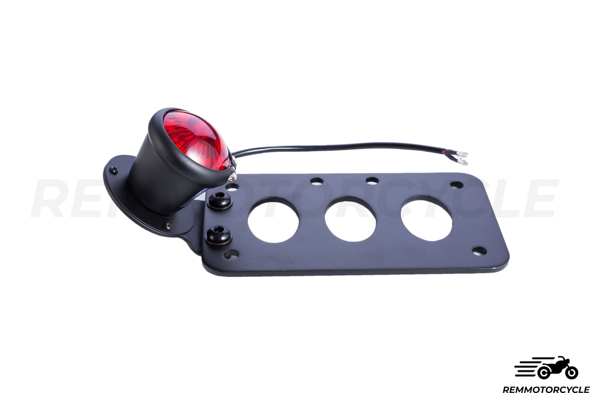 Rear Light with plate holder BATES