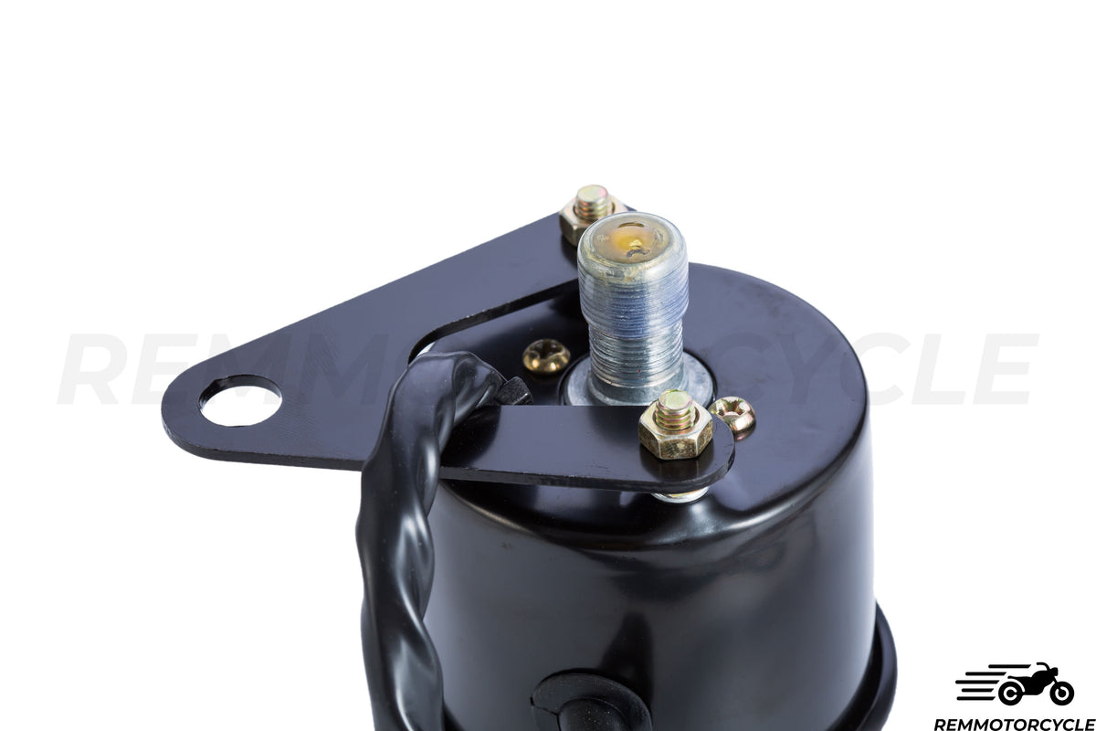 Motorcycle Speedometer km/h Black