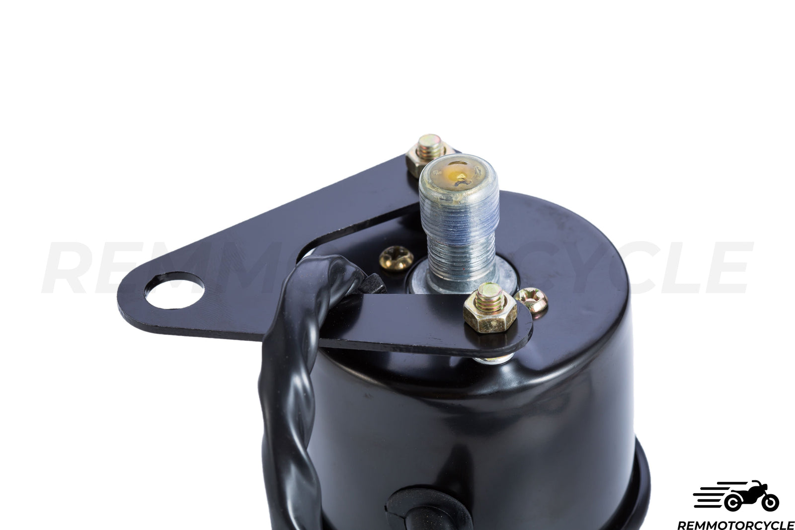 Motorcycle Speedometer km/h Black