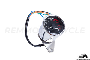 DIGITAL Speedometer Motorcycle MPH Classic Chrome or Black