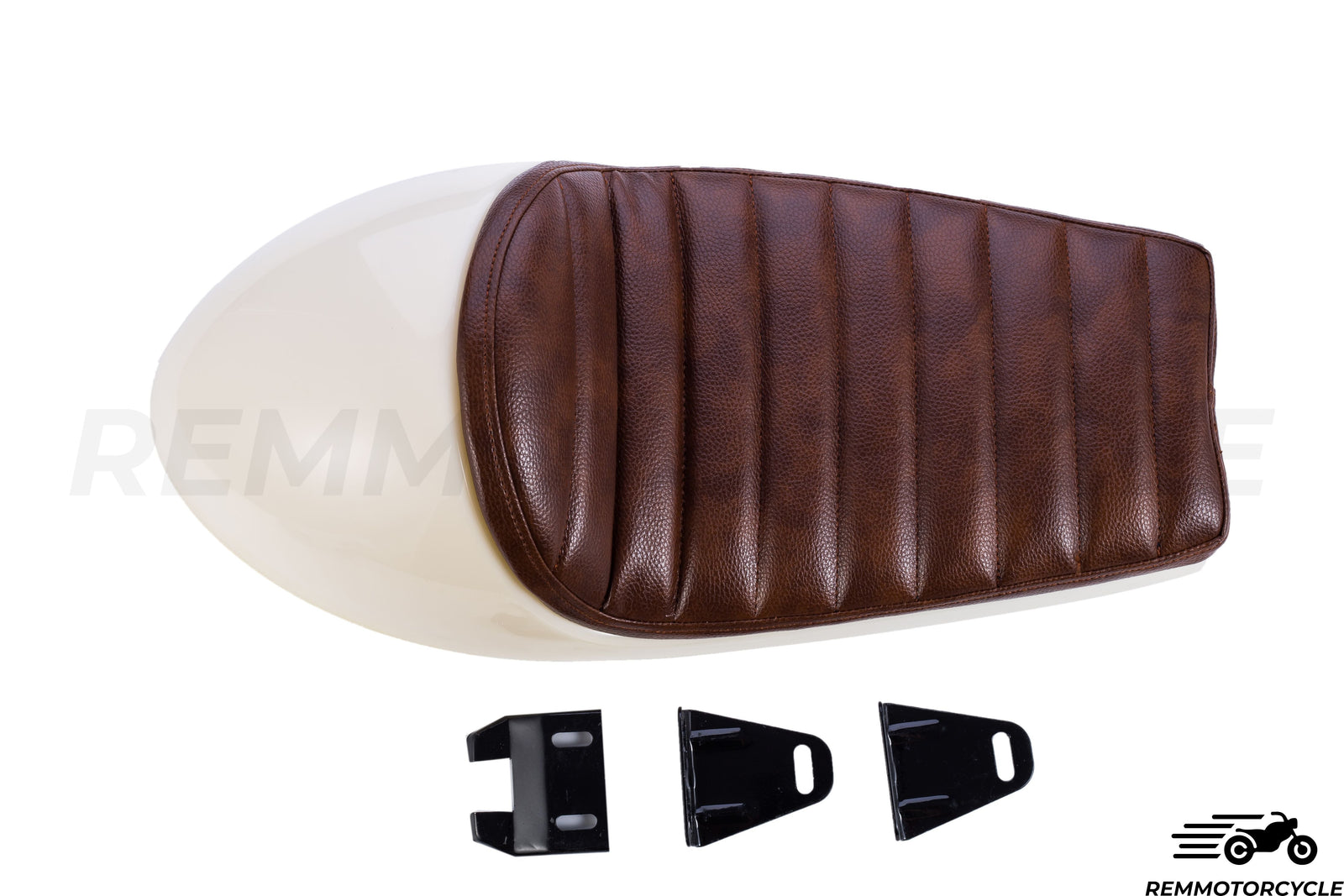 Cafe Racer seat beige & brown