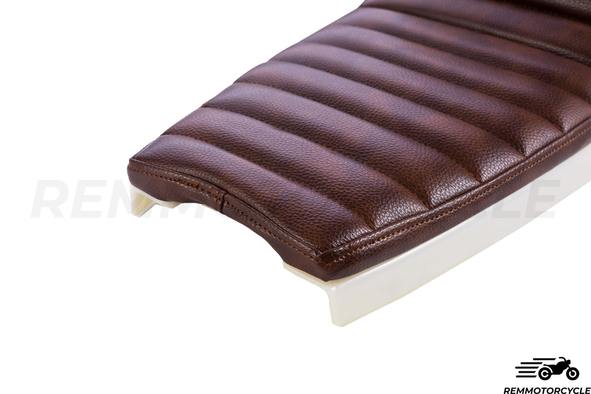 Cafe Racer seat beige & brown
